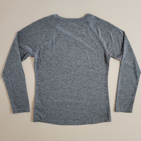 RBX Women's Gray Performance Long Sleeve Crewneck Top - Picture 9 of 9